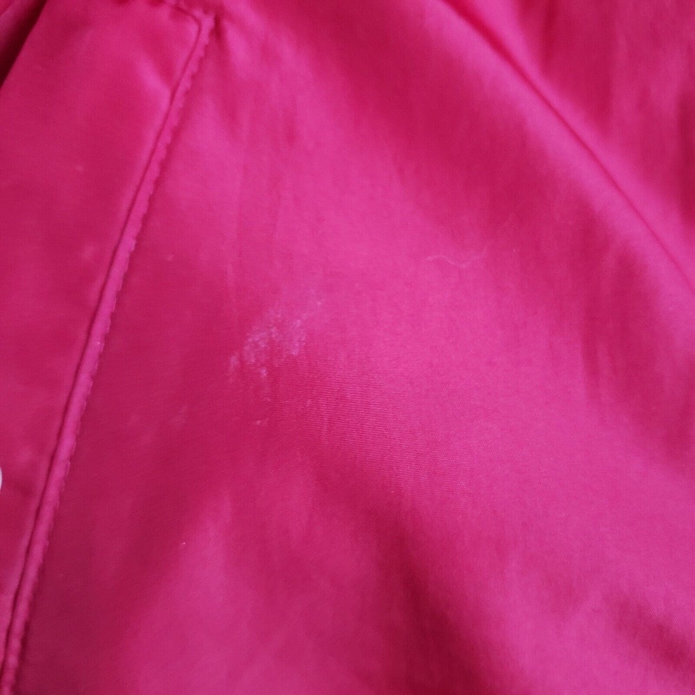 Easton Mens Vintage 80s 90s Jacket Red‎ Baseball Track Coach Vented Windbreaker - Picture 12 of 12